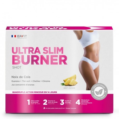 Eafit Ultra Slim Burner Shot Quadruple Action Slimming 14 Shots 3518681010562
