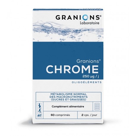 Granions Chrome 250 µg 60 Comprimés 
