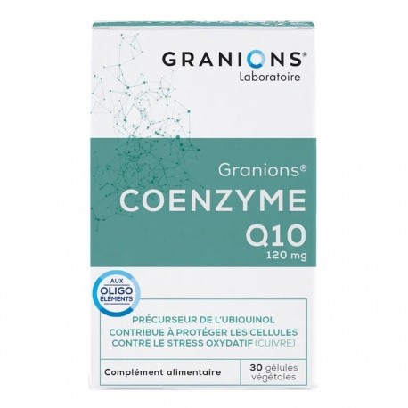 Granions Coenzyme Q10 120 mg 30 Gélules 