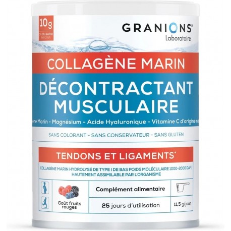 Granions Muscle Relaxant Marine Collagen 300 g 3760155215557