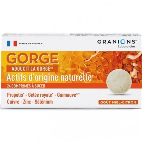 Granions Throat 24 Lozenges 3760155217148