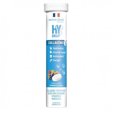 Granions HyDrop Collagène 1 g 18 Comprimés Effervescents 
