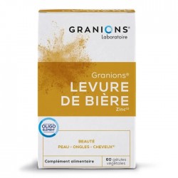 Granions Levure de Bière Zinc 60 Gélules