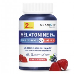 Granions Mélatonine 1,9 mg 60 Gummies 