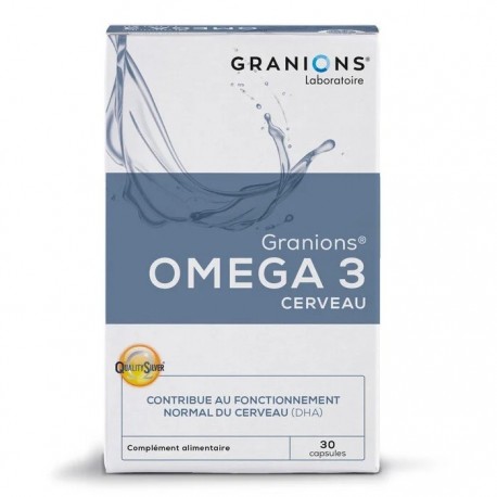 Granions Omega 3 Cerveau 30 Capsules 