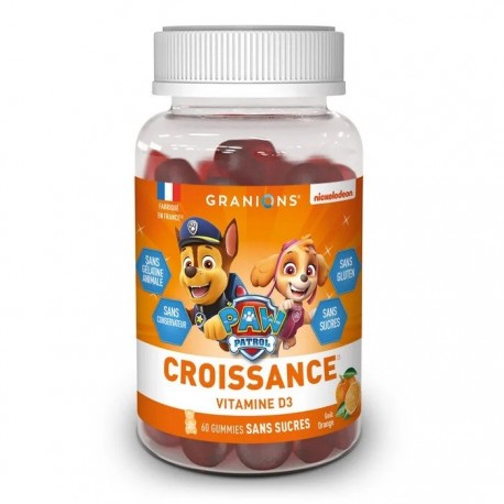 Granions Pat Patrouille Croissance 60 Gummies 