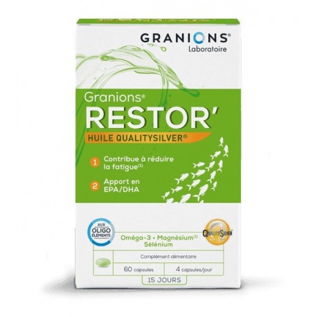 Granions Restor' 60 Capsules 3760155210613