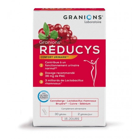 Granions Réducys Urinary Comfort 30 Capsules 3760155210644
