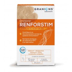 Granions Renforstim 40 Capsules + 20 Capsules 3760155210620