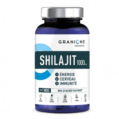 Granions Shilajit 1000 mg 60 Capsules 3760155219074