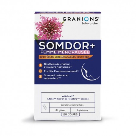 Granions Somdor+ Menopausal Women 28 Capsules 3760155210880