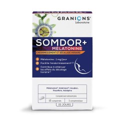 Granions Somdor+ Melatonin 15 Tablets 3760155210873