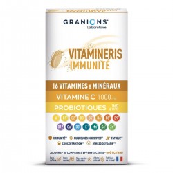 Granions Vitamineris Immunité 1000 mg 30 Comprimés Effervescents 