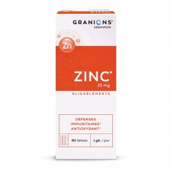 Granions Zinc 15 mg 60 Gélules 