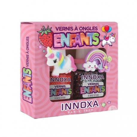 Innoxa Coffret Vernis à Ongles Enfants Licorne 3760356151807