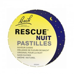 Bach Rescue Nuit Pastilles Saveur Cassis 50 g