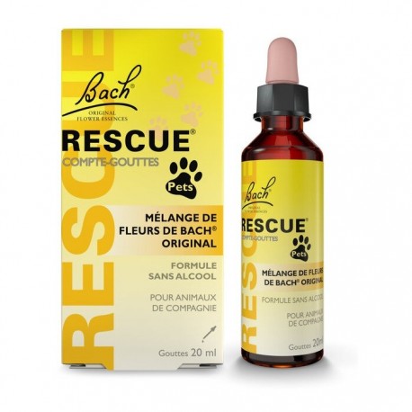 Bach Rescue Pets Compte-Gouttes 20 ml 5000488303889