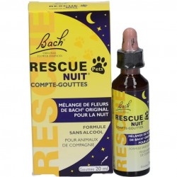 Bach Rescue Pets Nuit Compte-Gouttes 20 ml 5000488304220