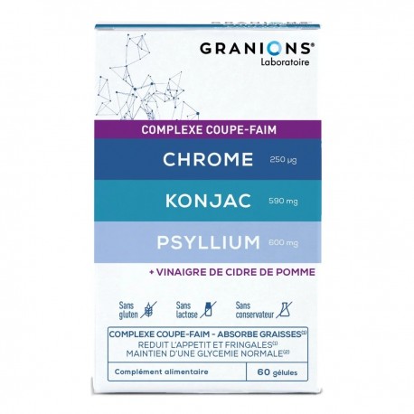 Granions Complexe Coupe Faim 60 Gélules 3760155217940