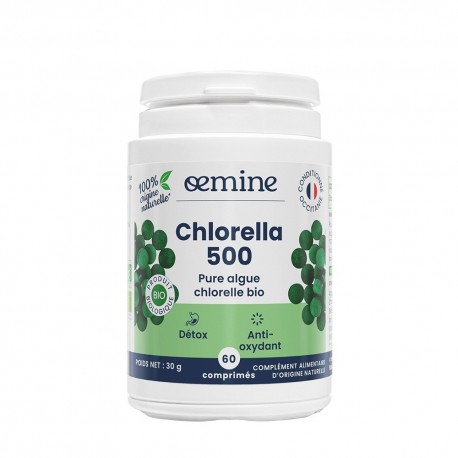 Oemine Chlorella 500 60 Gélules 3760099171902