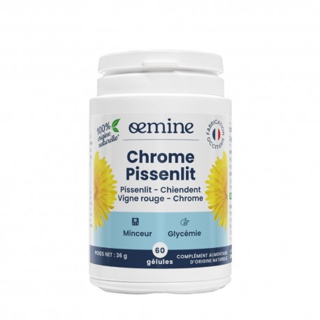 Oemine Chrome Pissenlit 60 Gélules 3760099170462