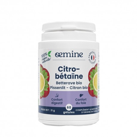 Oemine Citro-Betaine 60 Capsules 3760099170509