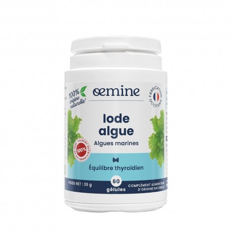 Oemine Iodine Algae 60 Capsules 3760099170219