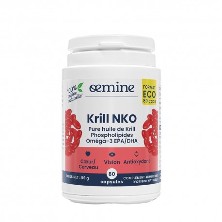 Oemine Krill 80 Capsules 3760099171070