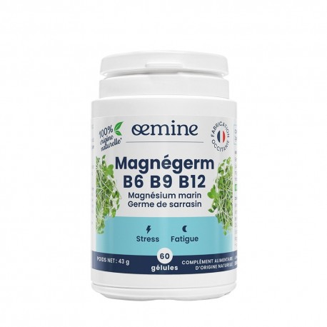 Oemine Magnégerm B6 B9 B12 60 Capsules 3760099172367
