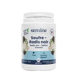 Oemine Soufre Radis Noir 60 Gélules