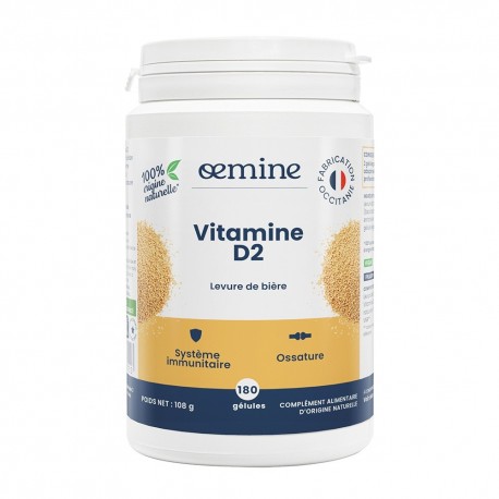 Oemine D2 180 Gélules 3760099171513