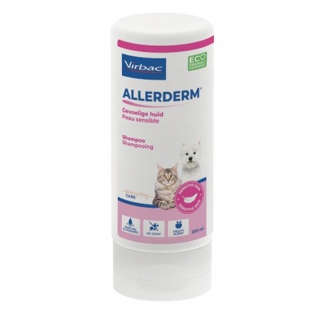 Virbac Allerderm Shampooing Peau Sensible 250 ml 3597134003061