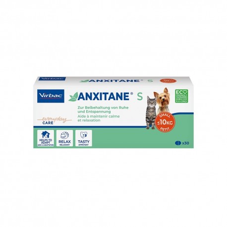 Virbac Anxitane S 30 Tablets 3597133075724