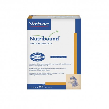 Virbac Nutribound Chats 3 x 150 ml 3597133067552