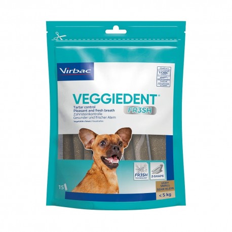 Virbac Veggiedent Fresh XS Dogs under 5 kg 3597133078688