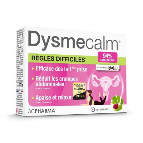 3C Pharma DysmeCalm 15 Comprimés 3525722021456