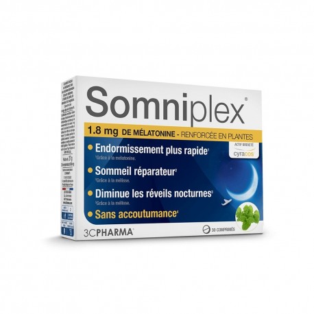 3C Pharma Somniplex 30 Comprimés 3525722002455