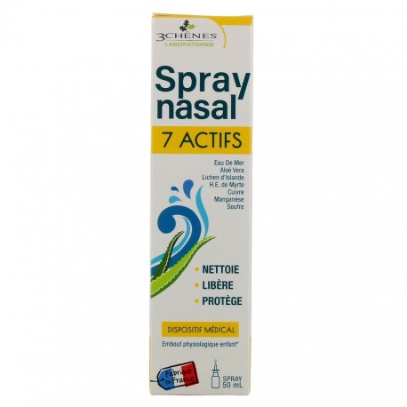 Les 3 Chênes Nasal Spray 7 Actifs 50 ml 3525722016209