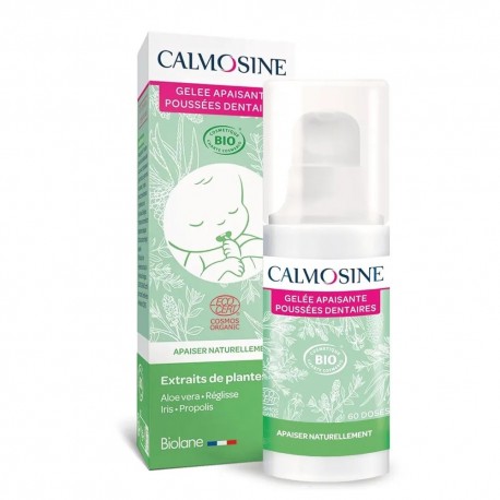 Calmosine Gelée Apaisante Poussées Dentaires Bio 15 ml 3664391000208