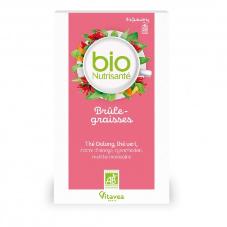 Vitavea Bionutrisanté Infusion Bio Brûle-Graisses 20 Sachets 3515451060123