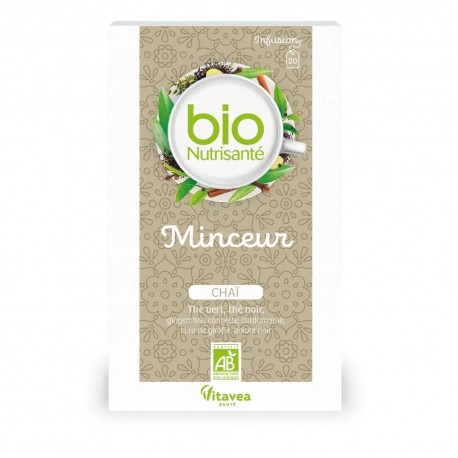 Vitavea Bionutrisanté Organic Infusion Chaï Slimming 20 Sachets 3515450074763