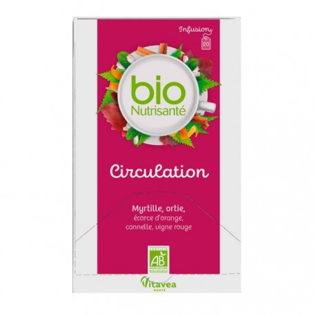 Vitavea Bionutrisanté Infusion Bio Circulation 20 Sachets 3515451061199