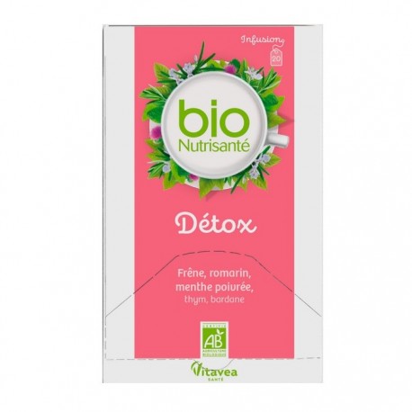 Vitavea Bionutrisanté Organic Infusion Detox 20 Sachets 3515450056714