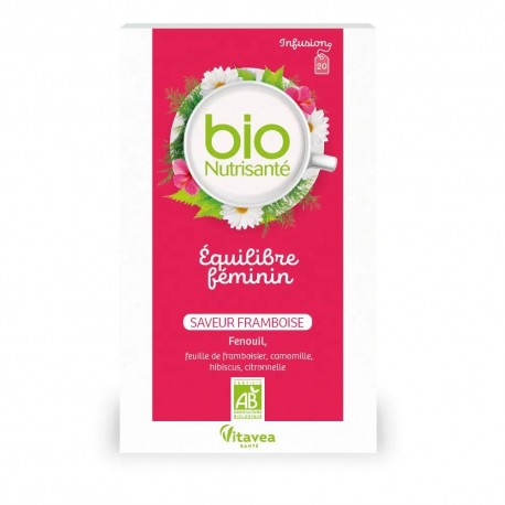 Vitavea Bionutrisanté Organic Infusion Feminine Balance 20 Sachets 3515450083949