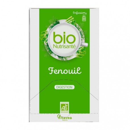 Vitavea Bionutrisanté Infusion Bio Fenouil 20 Sachets 3515450044988