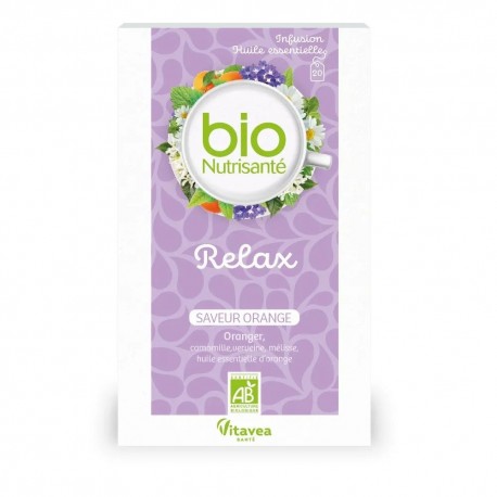 Vitavea Bionutrisanté Organic Infusion Relax 20 Sachets 3515450065969