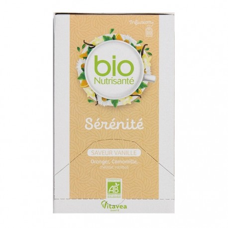 Vitavea Bionutrisanté Infusion Bio Sérénité 20 Sachets 3515450080726