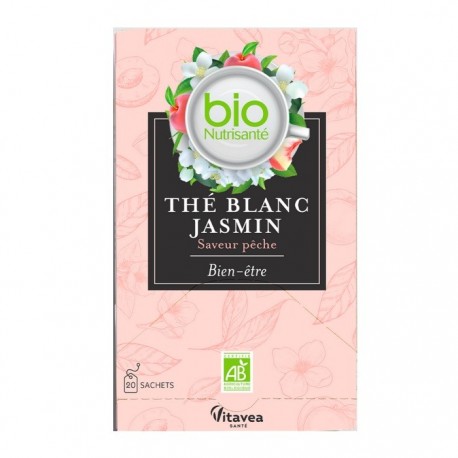 Vitavea Bionutrisanté Organic Infusion White Tea Well-being 20 Sachets 3515450107867