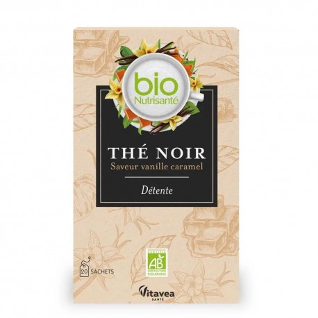 Vitavea Bionutrisanté Infusion Bio Thé Noir Détente 20 Sachets 3515450107843