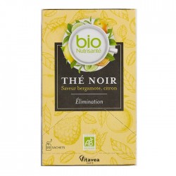 Vitavea Bionutrisanté Infusion Bio Thé Noir Élimination 20 Sachets 3515450095201